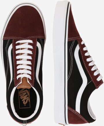 juoda VANS Sportbačiai be auliuko 'OLD SKOOL'