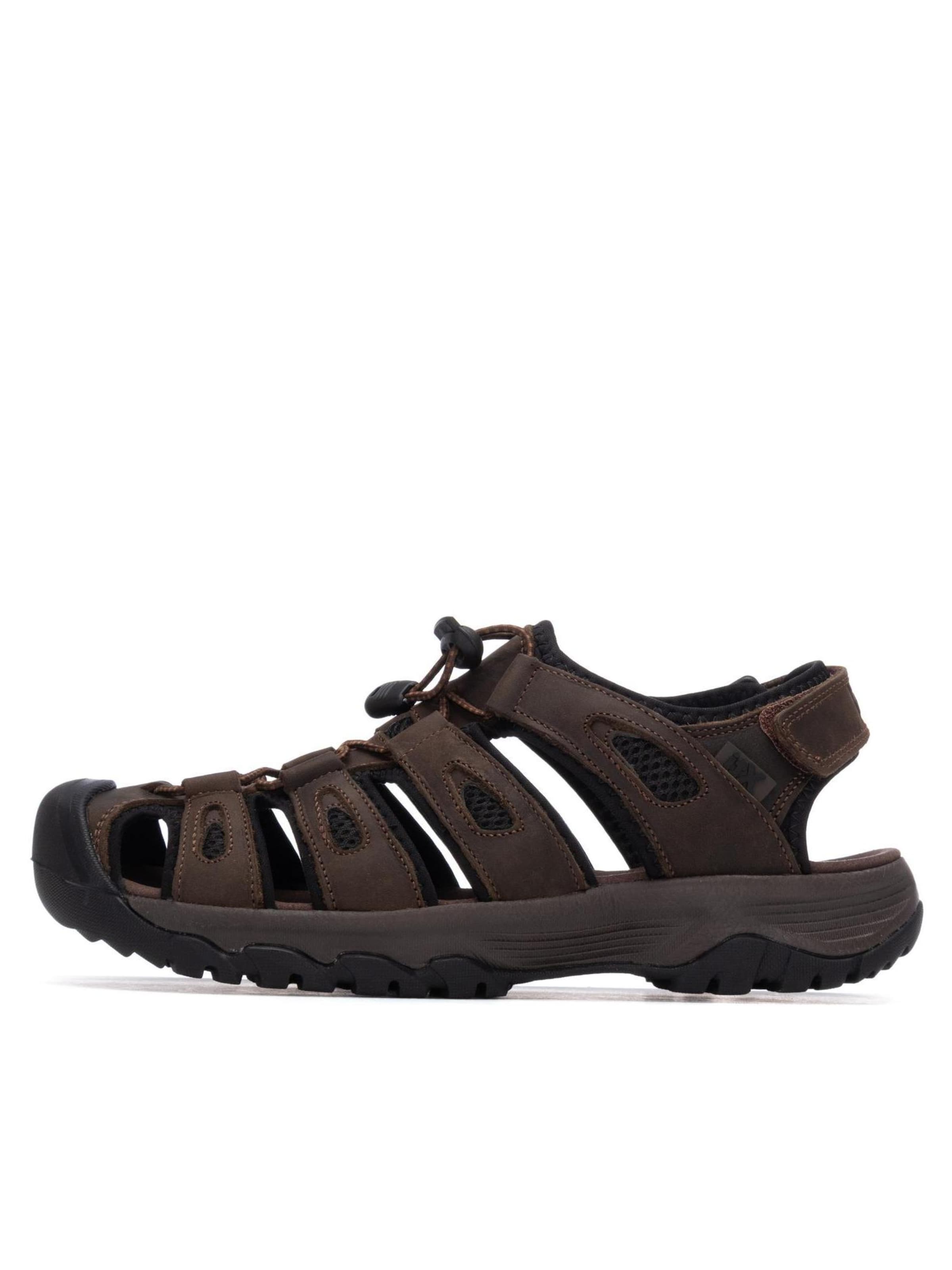 Xti - Sandalias de trekking en marrón: frente