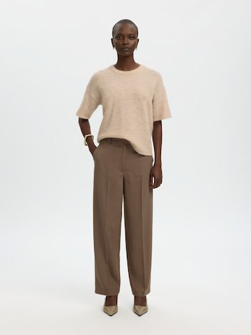 SELECTED Pulóver - bézs