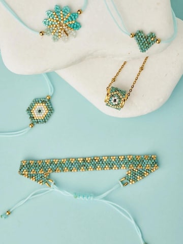 THE GEM STORIES JEWELRY - Pulsera en azul