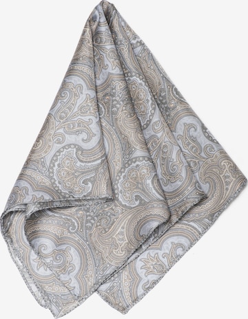 Écharpe 'Herrenseidentuch Paisley Beige' MayTree en beige : devant