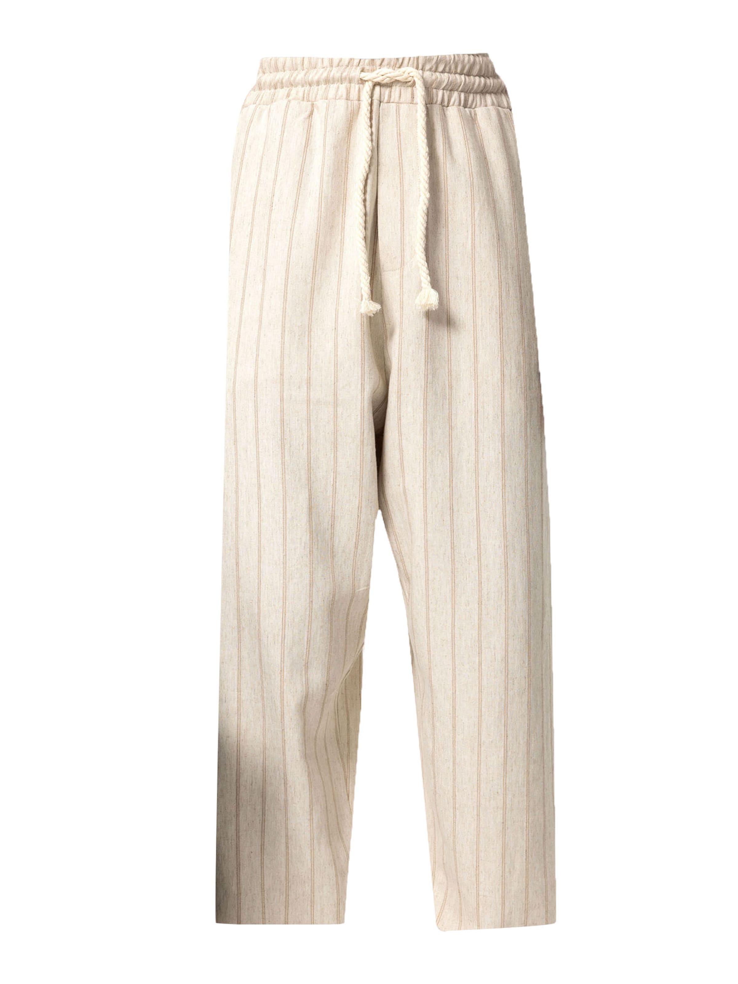 Pantalon VAMOS CLO en beige : devant