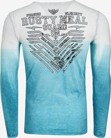 Rusty Neal Shirt in Blauw