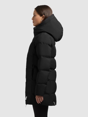 khujo Wintermantel 'Tanare4' in Schwarz