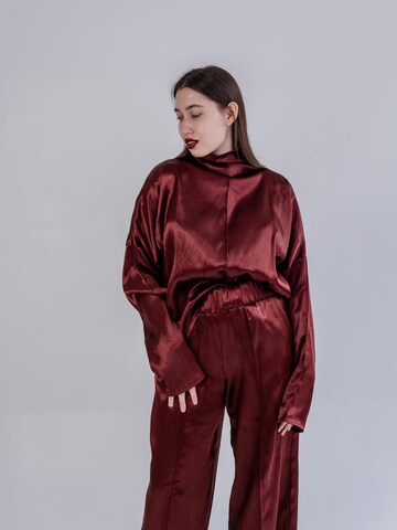 ZUBEK - Traje de pantalón en rojo