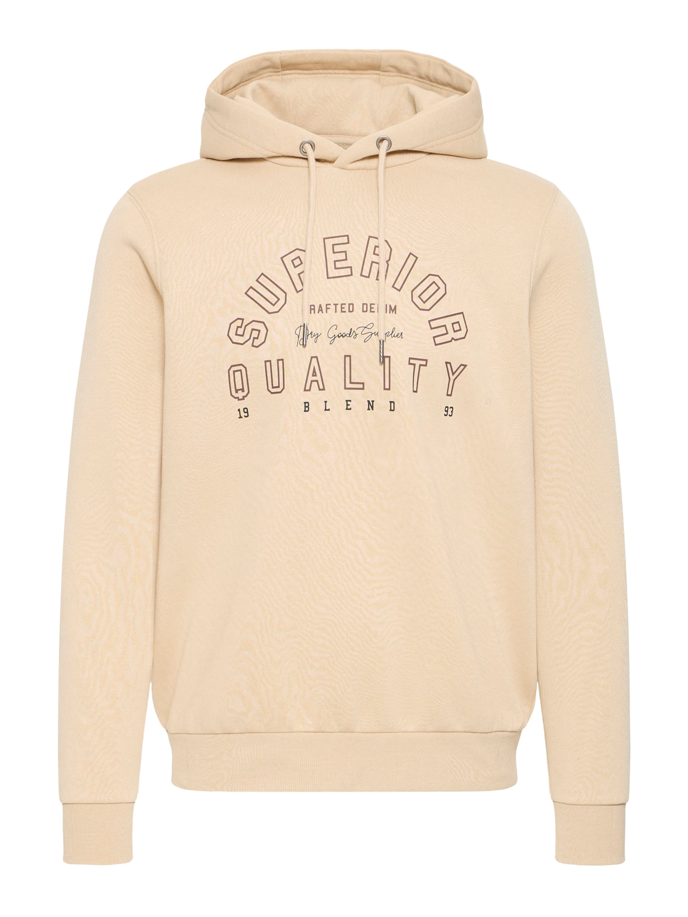 BLEND Mikina - Béžová: predná strana