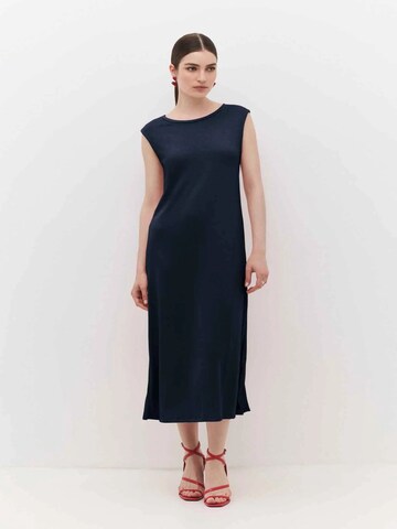 Robe No Matter What en bleu : devant