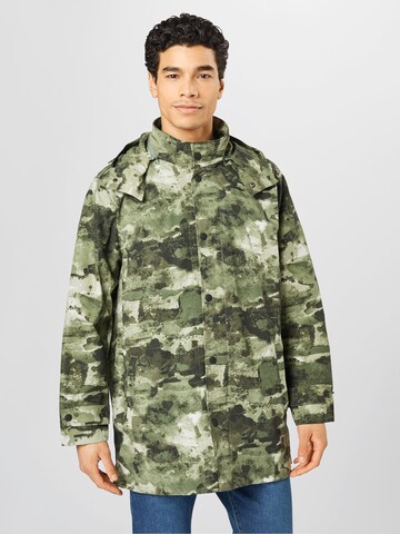 LEVI'S ® Jacke 'Mission Fishtail' in Grün: Vorderseite