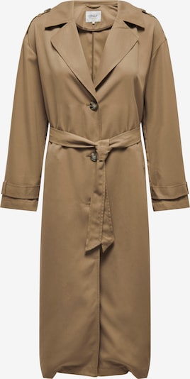 ONLY Between-seasons coat 'Line' in Light brown, Item view