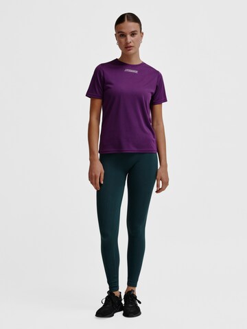 Hummel Performance shirt 'TE TOLA' in Purple: front