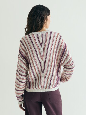 Pull-over Scalpers en mélange de couleurs