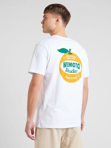 Wemoto Shirt 'Daily' in Wit: voorkant