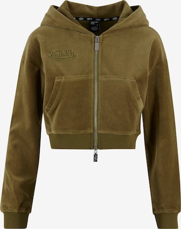 žalia Von Dutch Originals Džemperis 'Michi': priekis