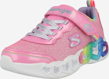 rozā SKECHERS Brīvā laika apavi: no priekšpuses