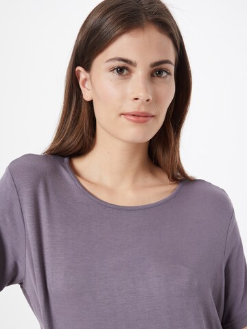 ENDURANCE Funkcionalna majica 'Siva' | vijolična barva
