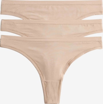 Marks & Spencer String in Beige: front