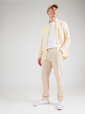 SCOTCH & SODA Дънки Tapered Leg Панталон 'Warren' в бежово
