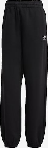 Tapered Pantaloni 'Essentials Fleece' de la ADIDAS ORIGINALS pe negru