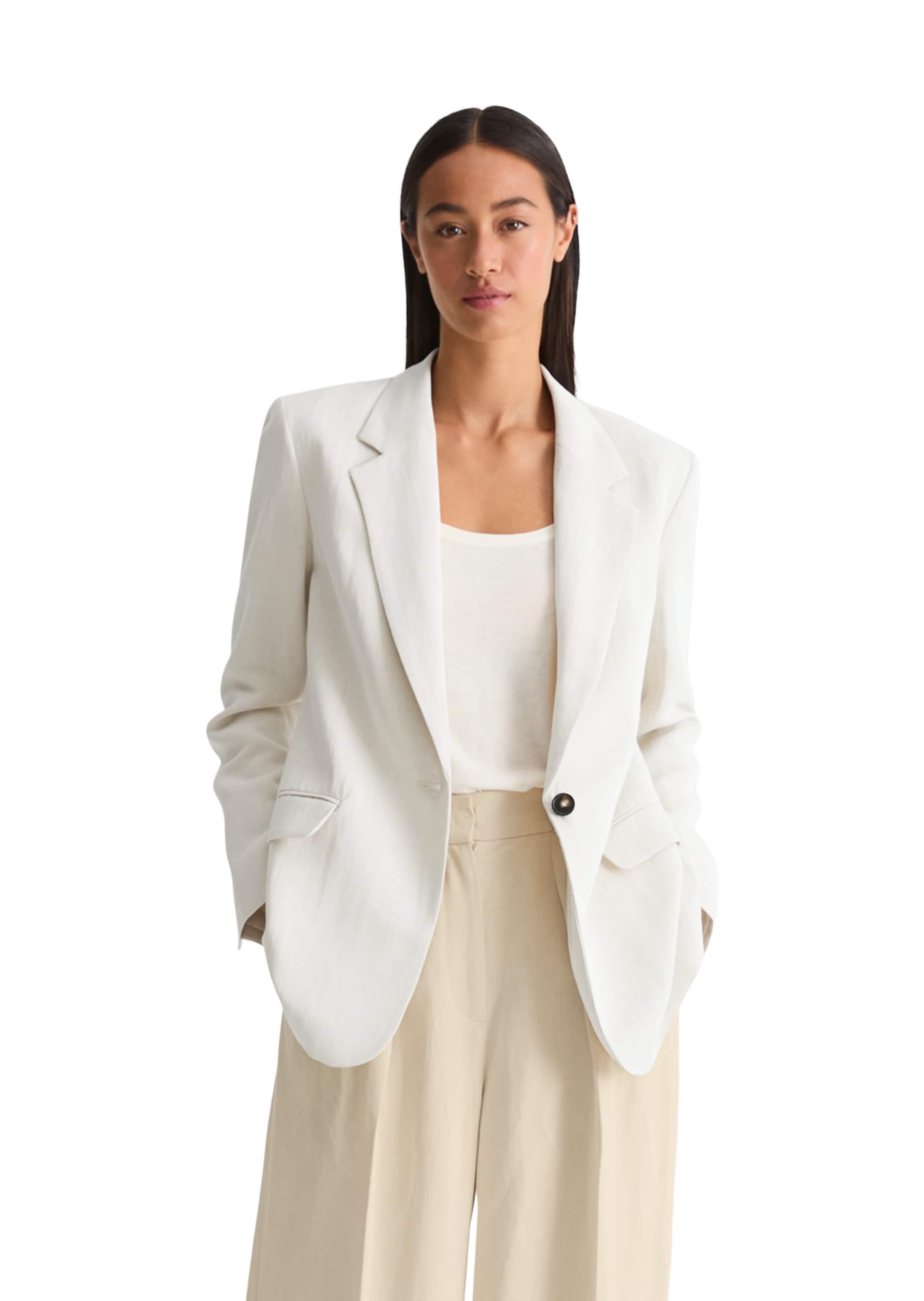 Blazer Marc O'Polo en beige : devant