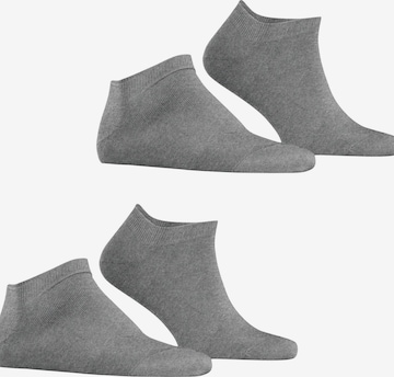 ESPRIT Füßlinge 'Basic Uni 2-Pack' in Grau: Vorderseite