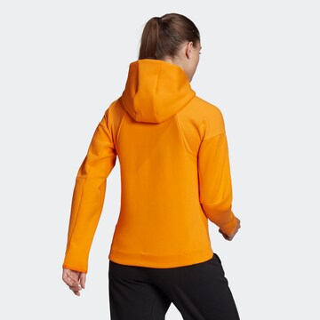 oranžinė ADIDAS SPORTSWEAR Sportinis džemperis