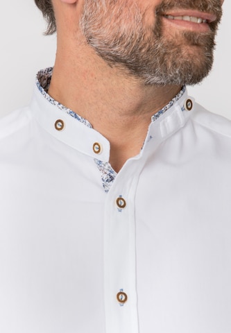 STOCKERPOINT Comfort fit Klederdracht overhemd 'Alamo' in Wit