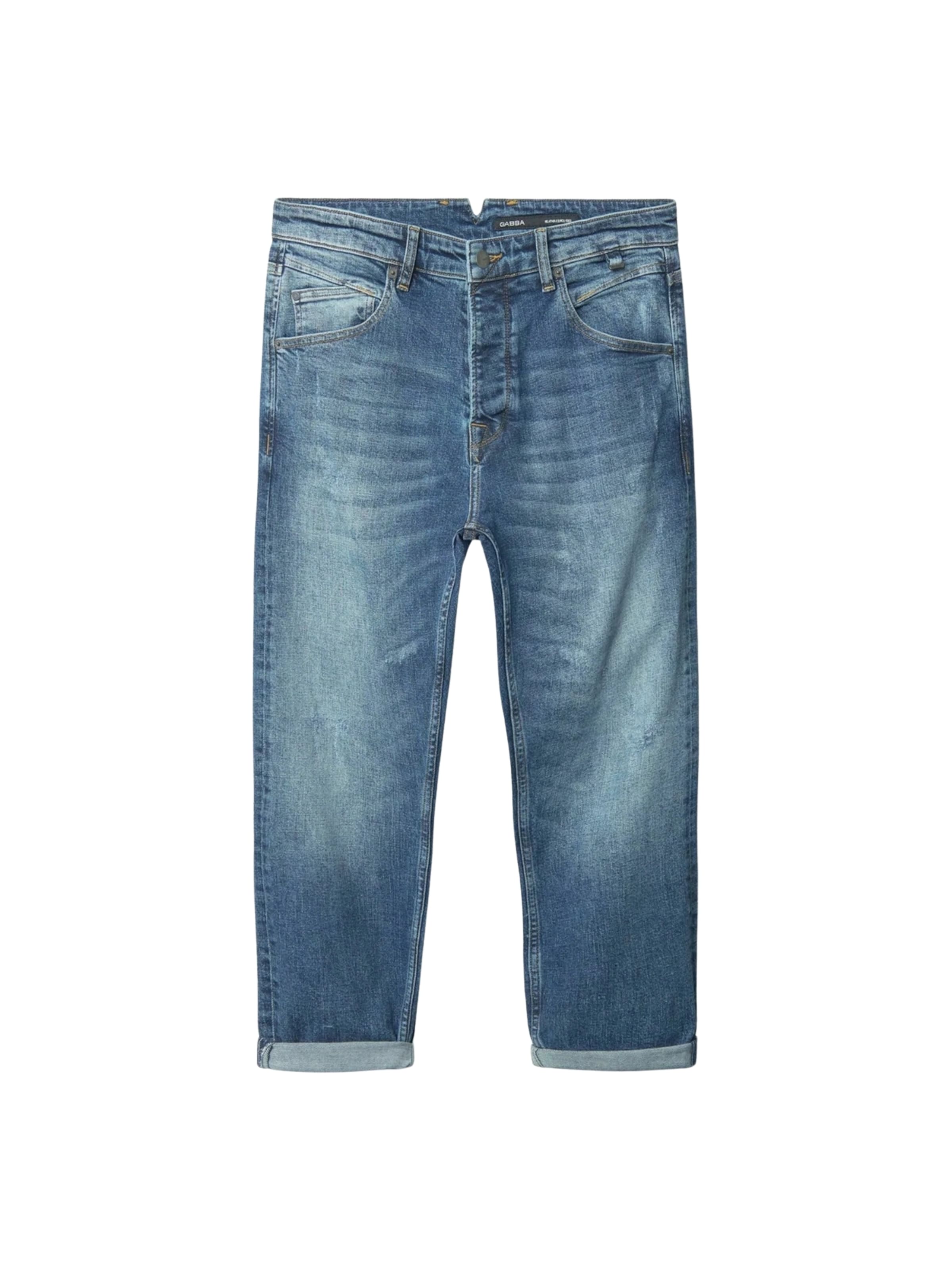 GABBA Slim fit Jeans 'Alex' in Blue: front