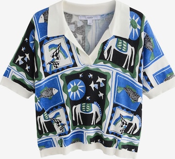 Next Trui in Blauw: voorkant
