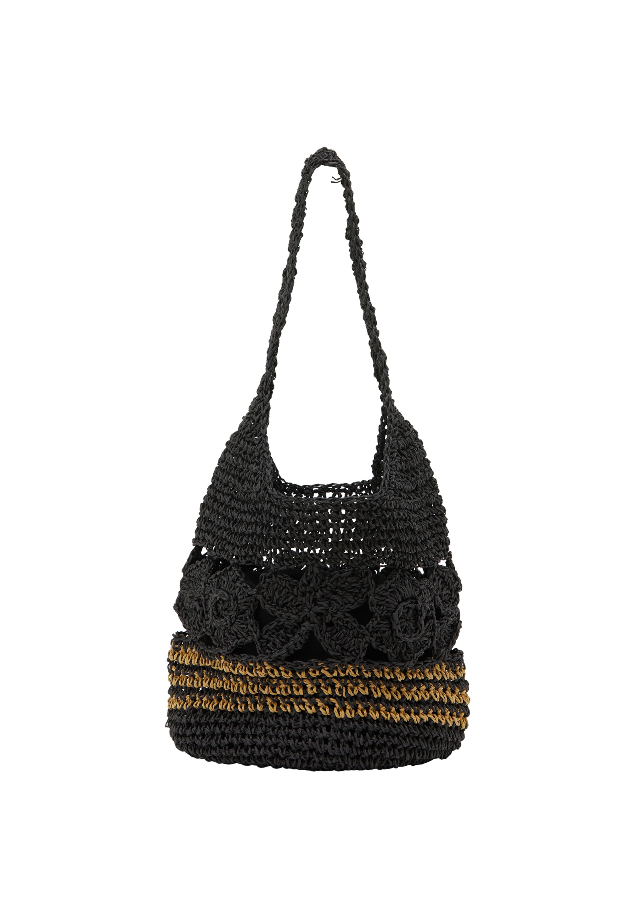 ebeeza Μεγάλη τσάντα σε καμηλό / μαύρο, Άποψη προϊόντος