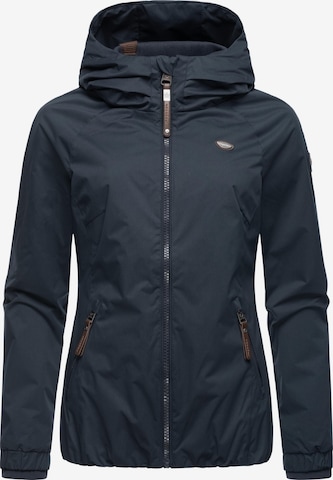 Ragwear Performance Jacket 'Dizzie' in Blue: front