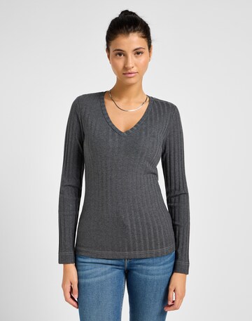 T-shirt Lee en noir : devant