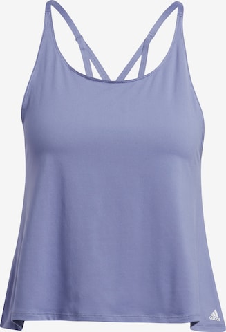 ADIDAS SPORTSWEAR Sporttop in Lila: voorkant