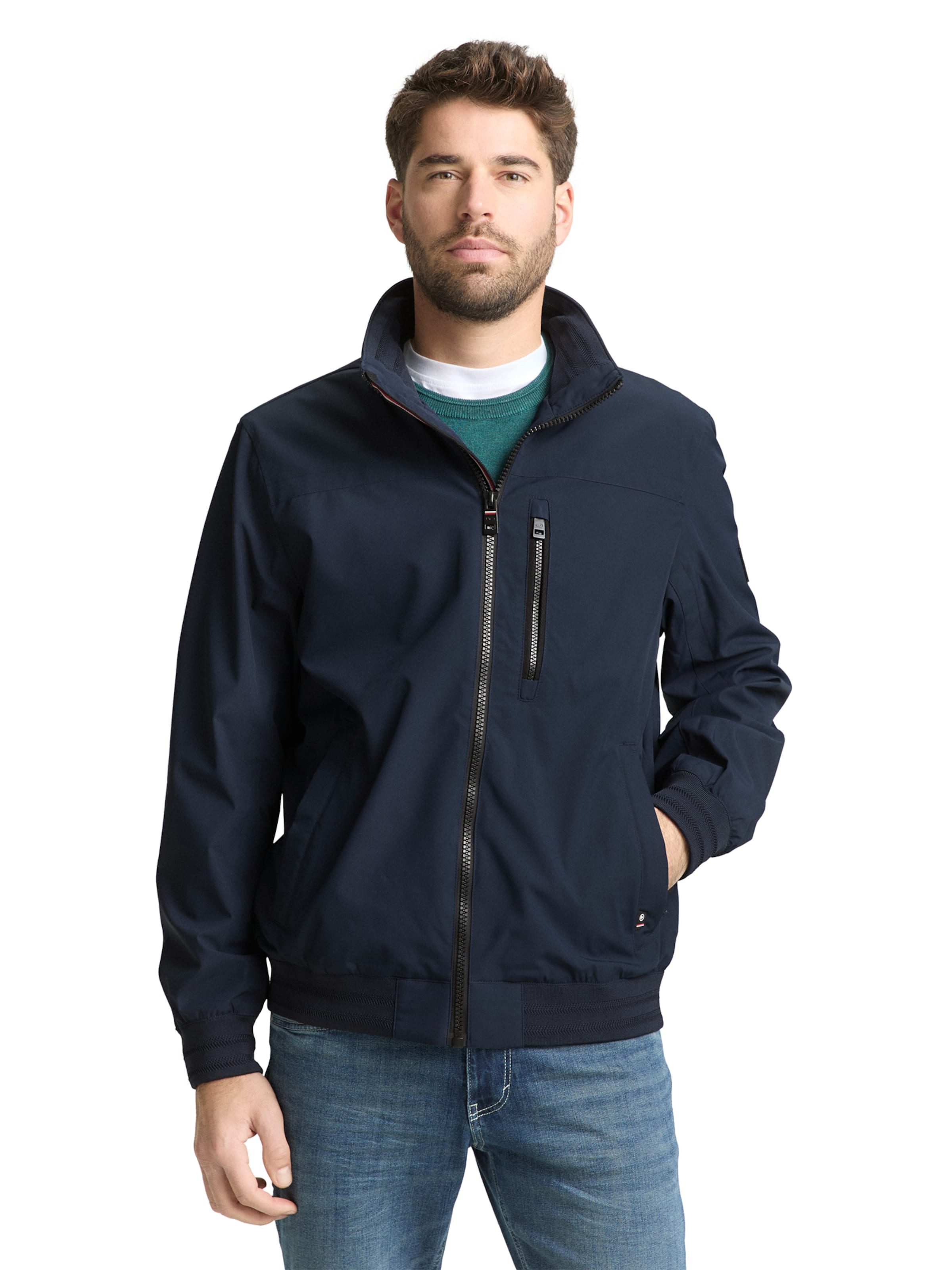 TOM TAILOR Jacke in Blau: Vorderseite