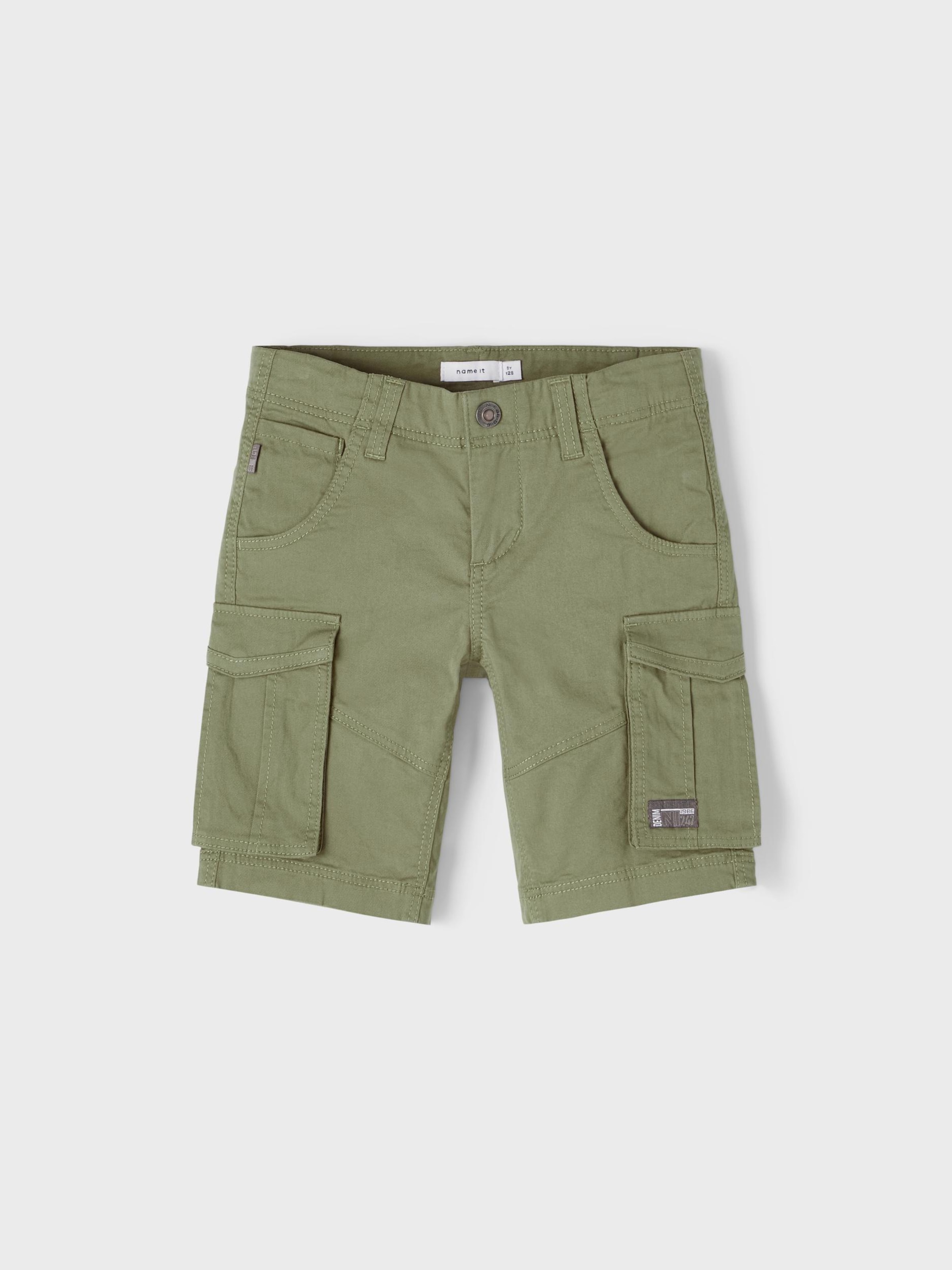 Kinder Teens (Gr. 140-176) NAME IT Shorts 'Ryan' in Khaki - VY74513 Kinder Teens (Gr. 140-176) NAME IT Shorts 'Ryan' in Khaki - VY74513