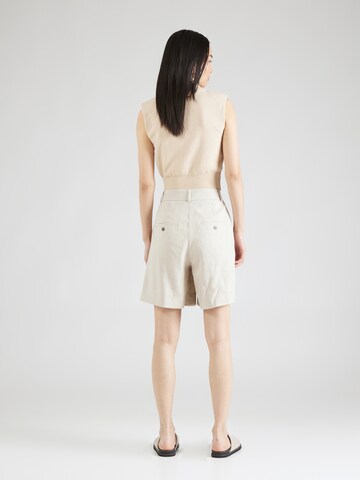 FIVEUNITS Wide Leg Shorts 'Laura' in Beige