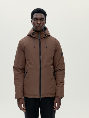 Skinny Veste de sport ' Volga ' Born en marron : devant
