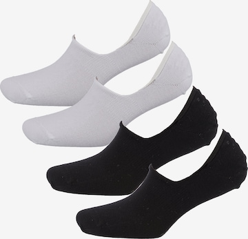 camano Ankle Socks 'Kai' in Black: front