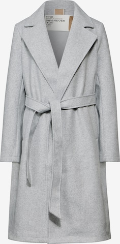 STREET ONE Between-Seasons Coat in Grey: front