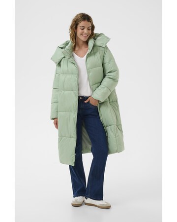 Manteau d’hiver 'Karia' Cream en vert