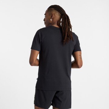 new balance Functioneel shirt 'Heathertech' in Zwart