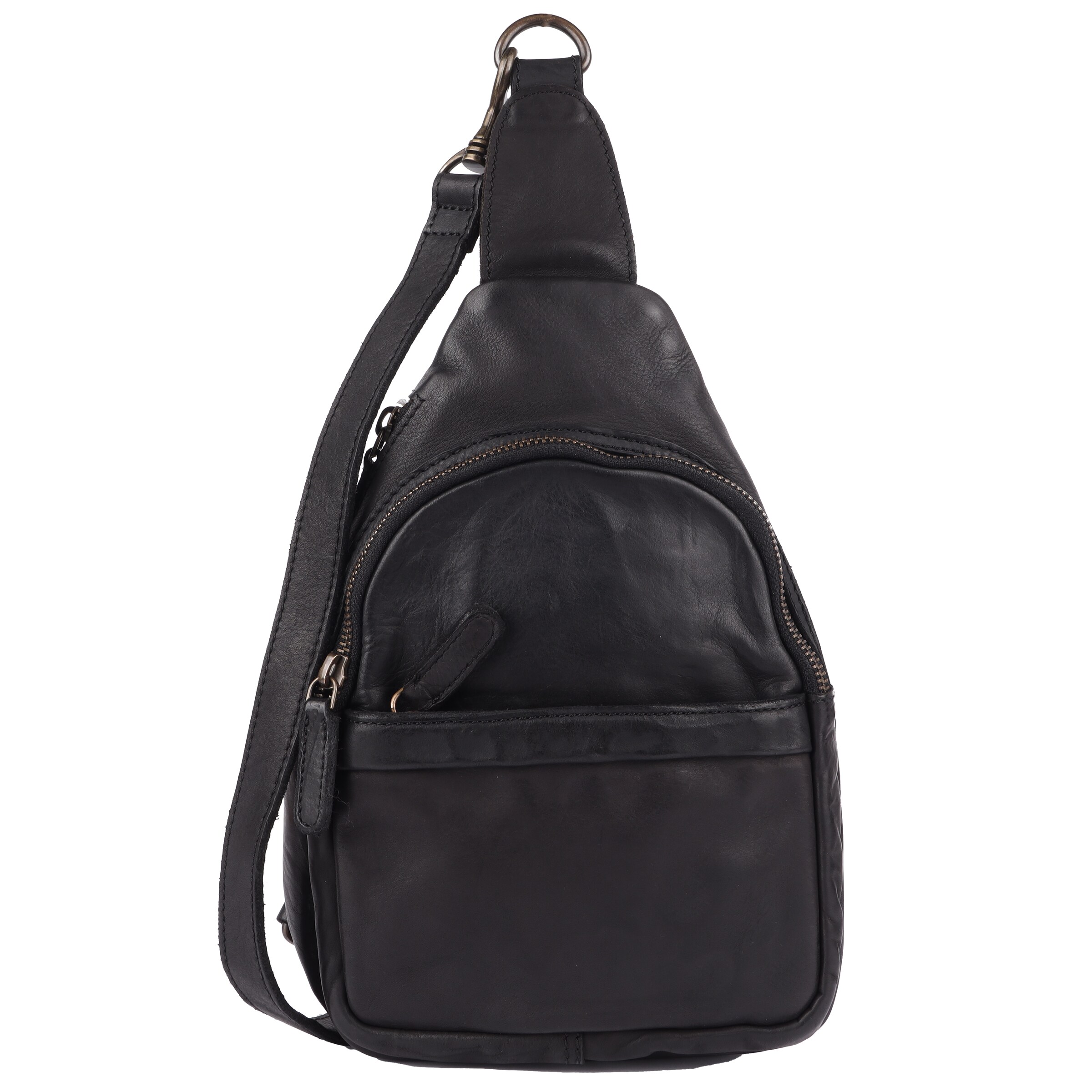 Harbour 2nd Schoudertas in Grijs: voorkant