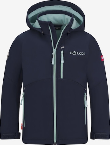 TROLLKIDS Outdoorjacke in Blau: Vorderseite