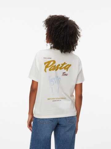 VERO MODA Tričko 'VMTARA ANITA' - Biela