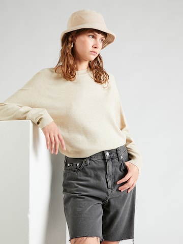 Pull-over 'Neila Rachelle' MSCH COPENHAGEN en beige : devant