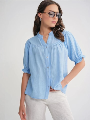 Camicia da donna di MixRay in blu