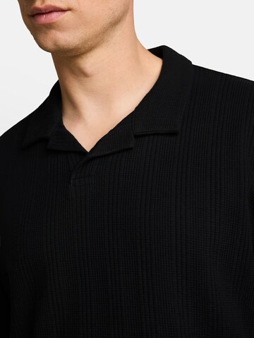 TOM TAILOR DENIM Shirt in Zwart