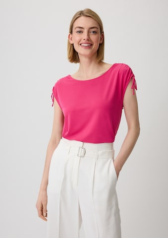 COMMA Shirt in Pink: predná strana