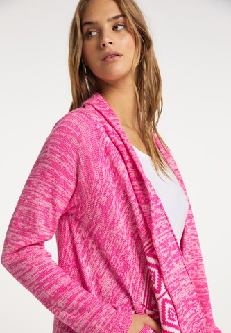 IZIA Knit Cardigan in Pink