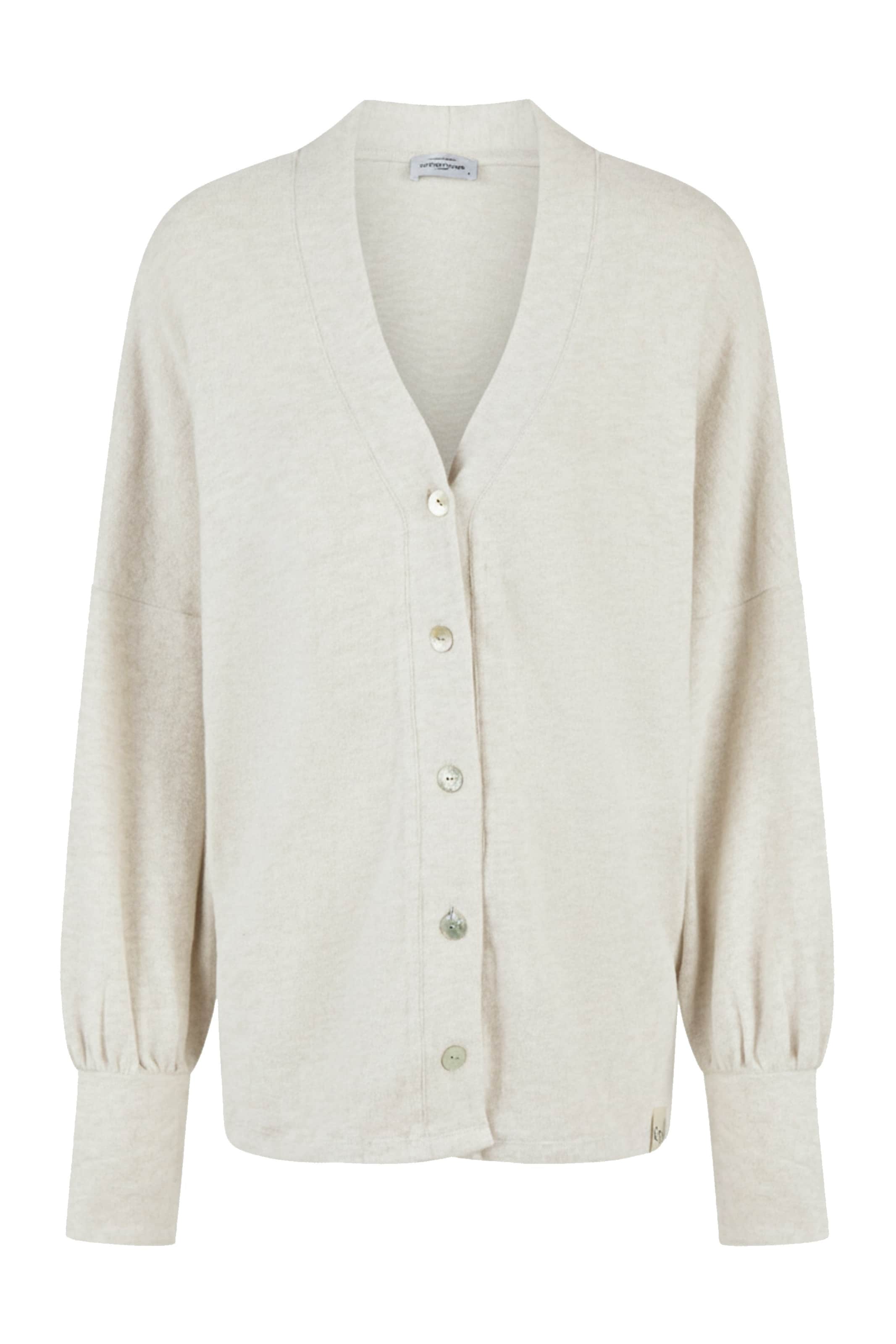 Cotton Candy Cardigan in offwhite, Produktansicht