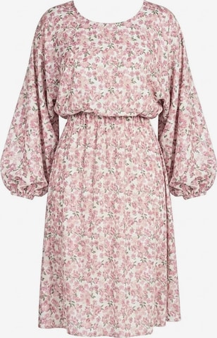 Figl Jurk 'M1128' in Roze: voorkant